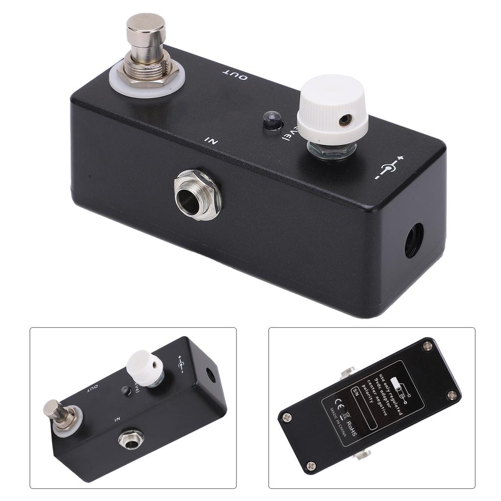 Guitar Volume Effect Pedal Knob Control Attenuator with True Bypass Tuning Accessories 20mA