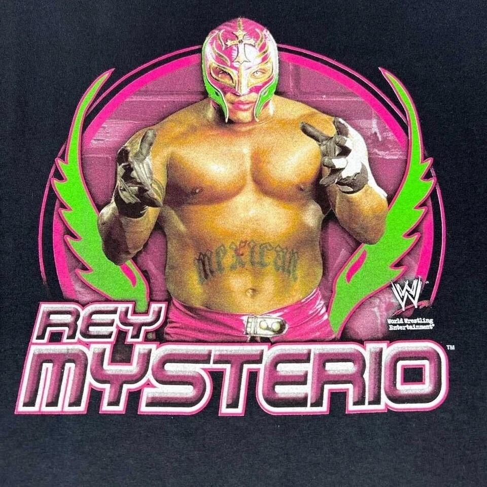Винтажная футболка Rey Mysterio ‘Flying 619’ 2005 года Хлопковая футболка Все размеры репринт Унисекс футболка