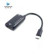 USB 3.1 Type-c To Hdmi High-definition Video Converter Type-C To HDMI Supports 1080P Black