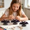 1 Набор 3D Животные из Бусин DIY, Набор для Творчества Животные из Бусин с Инструкциями, Ручная Работа Насекомое Птица Летучая Мышь Сельскохозяйственное Животное Набор для Бисероплетения для Взрослых Новичков