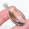 Natural Polychrome Jasper 925 Sterling Silver Jewelry Pendant 2.01" j3L01