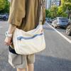 Hobo Crossbody Bag Canvas Casual Messenger Bag Canvas Shouder Tote Handbag