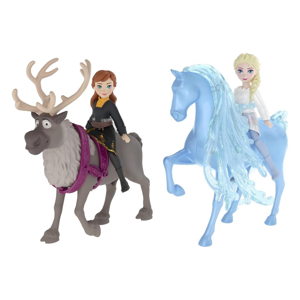 Mattel Набор персонажей Disney Холодное Сердце Игровой набор для кукольного домика Включает 3 мини-куклы и 1 Олафа Возраст HLX05 Переодевание и (Мини-куклы) - Переодевание & - - 3+ -