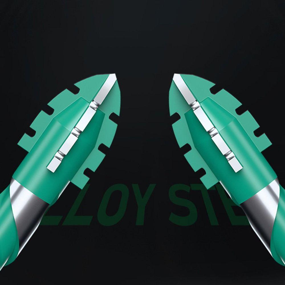 Four-Edged Eccentric Drill Bit Skewed Head High Hardness Tile Drill Bit Serrated Concrete Drill Bit Set Drilling Tool