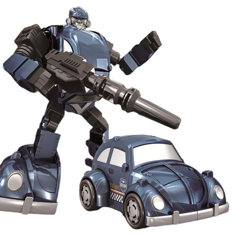 ZZKJ 19CM Cool Transformation Toys Anime Robot Car Tank Aircraft Dinosaur Models Action Figures Children Boys Gifts