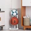 Space Saving Ball Storage Holder Durable Basketball Holder New Basket Placed Rack