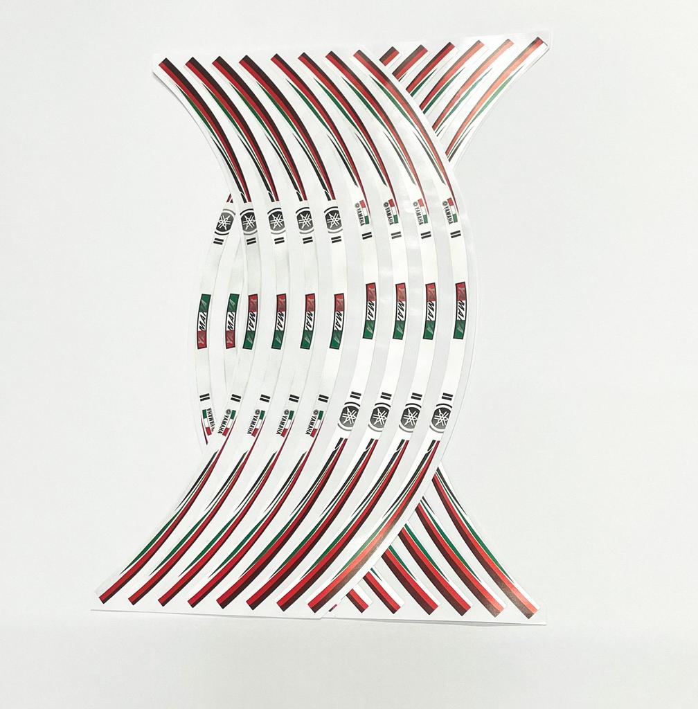 16PCS Wheel Hub Car Rim Sticker Motorcycle Rim Sticker Personalized Wheel Hub Modified Reflective Wheel Sticker