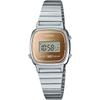 Женские стандартные серебристые часы Casio LA670WES-4A Классический дизайн