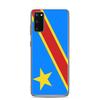 Coque Téléphone - Samsung - Galaxy S20 Plus - Drapeau RDC - Souple - Multicolore