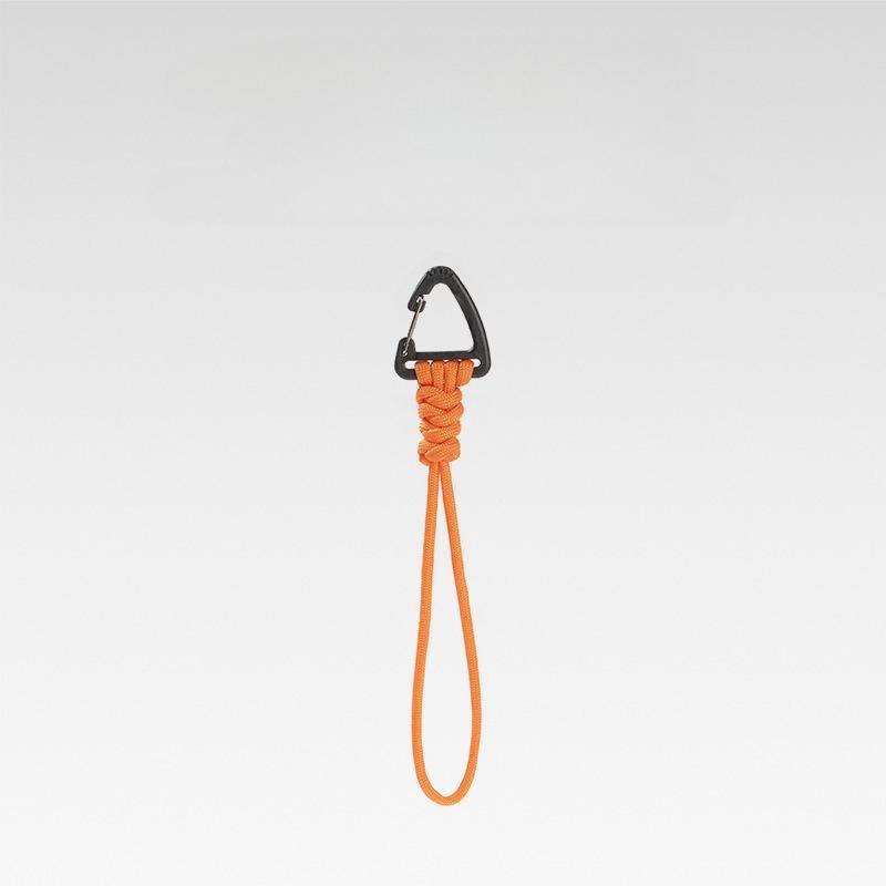 1 шт. Новый семижильный шнурок для ключей с крючком на запястье для кемпинга на открытом воздухе, многофункциональный крючок, треугольный быстросъемный крючок-карабин