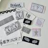 MINKYS Кавайный набор из 8 шт. Тканевые стикеры-индексы для страниц журнала Набор декоративных стикеров Канцтовары