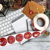Рождественская наклейка на рулоне 3,8 см - Этикетки для запечатывания подарочных коробок для праздничного украшения