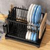 Compact Dish Rack Multifunctional Dish Drying Rack Rustproof Kitchen Dish Drying Rack