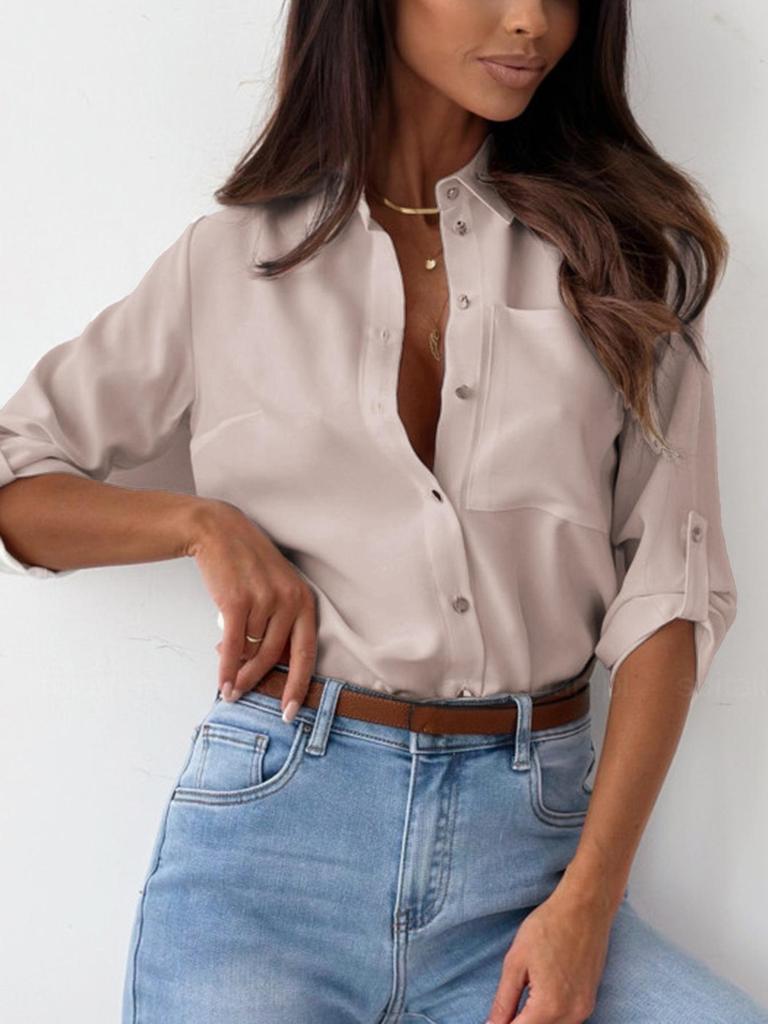 Женский однотонный кардиган с длинным рукавом Kai Kuo - Коллекция Осень/Зима 2025 Европа и Америка