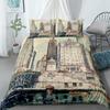 Symphony Dolphins Duvet Cover Set UK Single Double Queen US Twin Full King Size Pkm Bed Linen Set