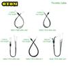OTOM For HONDA Throttle Cable/Clutch Cable Emergency Brake Wire Oil LineCRF250R CRF250RX CRF450R CRF450RX Off-road Pit Dirt Bike