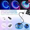 Customizable Led Glowing Ufo Fidget Spinner For Kids Stress Relief