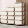 Children's Cabinet Drawer Style Toy Storage Storage Box Multi Layer Trolley Floor Standing Plastic Cabinet Kids Clothes Cabinet