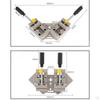 Угловой зажим с двойной ручкой, регулируемая губка, простота использования, надежный зажим, прочный прямой угол 90 градусов