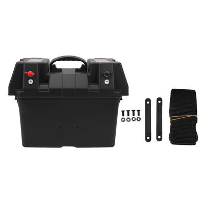 Аккумуляторная батарея для троллингового мотора, интеллектуальный 12-вольтовый лодочный морской аккумулятор, центр питания для автофургона, внедорожника, квадроцикла, кемпинга