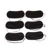 10Pcs/Lot Black Travel Home Sleep Eyeshade Women Men Eye Cover Shade Patch