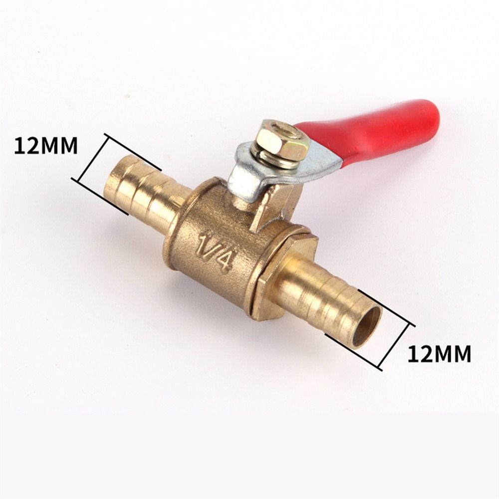 Штуцер для шланга - Штуцер для шланга Шаровой кран Управление включением-выключением или регулировка потока воды, масла и газа