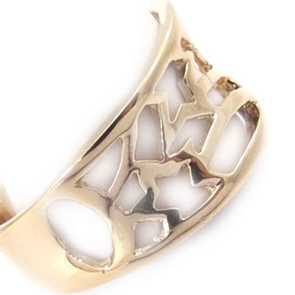 Кольцо Позолота 'Хореография' золото - 11 мм