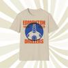 Мужские и женские футболки Edmonton Drillers 1979 NASL ВинтажнаяOffset-печать Футболка для футбола