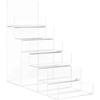 Acrylic Clear Display Risers 6 Tiers Jewelry Racks Organizer  Collection