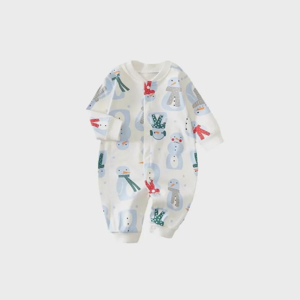 Комбинезон для новорожденных с длинными рукавами 2024 года — супер милый комбинезон на весну/осень для раннего ползания