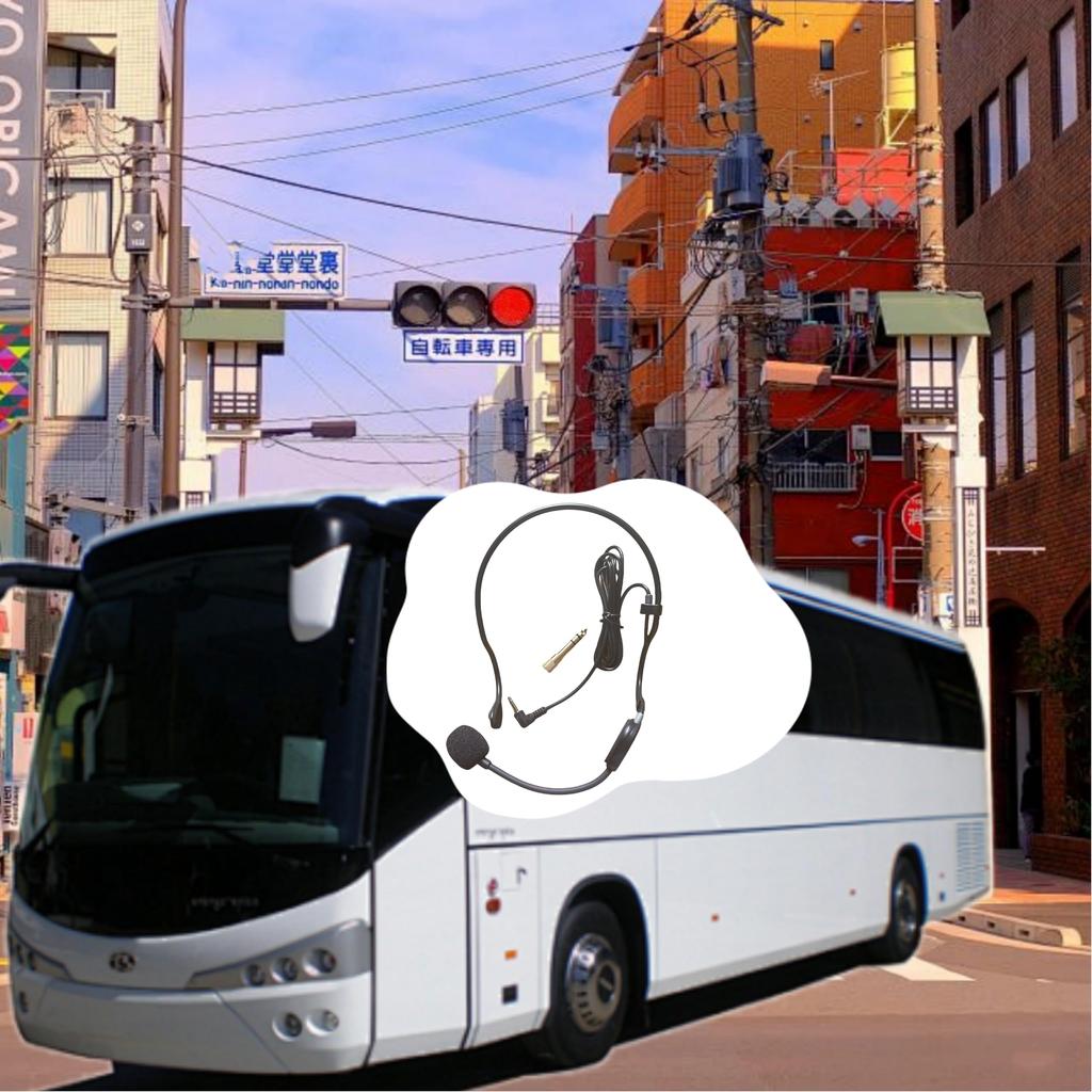 Петличный микрофон для водителей маршрутных автобусов HM-100