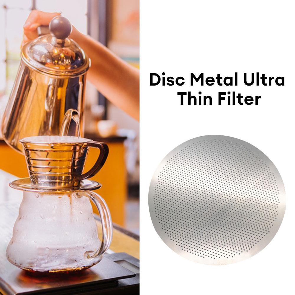 Фильтр для кофе из нержавеющей стали, многоразовый, шайба для эспрессо, металлический фильтр для кофе, аксессуары для кухонной кофеварки