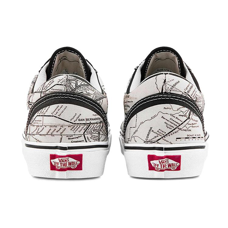 Vans Кеды в стиле Old Skool с принтом карты VN0A5KRF94H