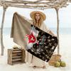 Isle Man Tt Personalized Text Beach Towel Super Soft Absorbent Perfect for Traveling Yoga Camping and Swimming