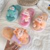 Теплые тапочки Милые маленькие животные Детские повседневные тапочки 2025 Зимний новый стиль Модные мультяшные хлопковые тапочки для девочек