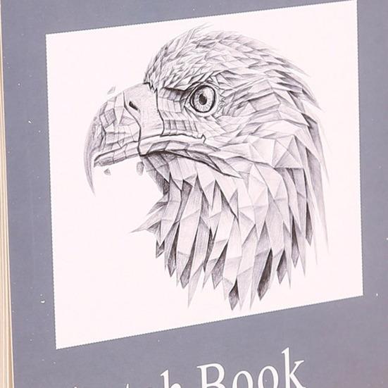 Hardcover Sketch Book Spiral Wire Bound 25 Sheets Acid Free No Bleed Thick Paper Artist Art Student Sketching Drawing Writing Sketchbook Art Supplies