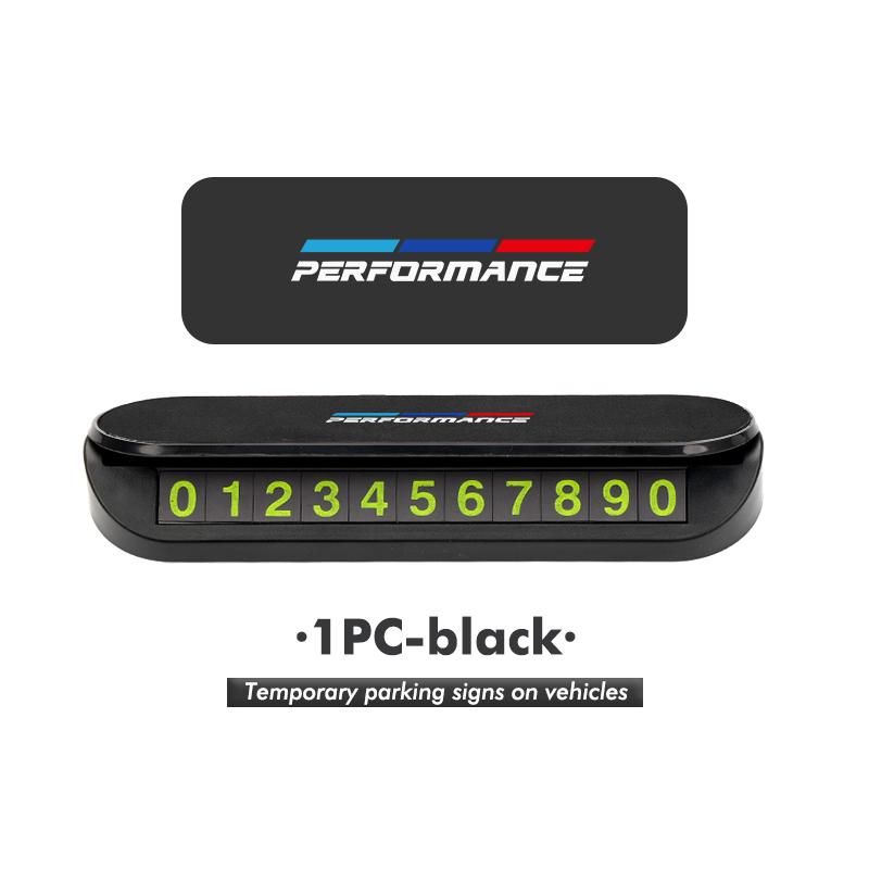 Car Temporary Parking Card Phone Number Card Plate Telephone For BMW X1 X3 X4 X5 X7 G20 G38 F20 F39 F48 E46 E60 E36 E39