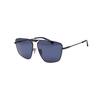 Balenciaga Очки Солнцезащитные Мужские Tag Trendy Nameplate Series Пилотский Стиль Черный Серый BB0246SA-005
