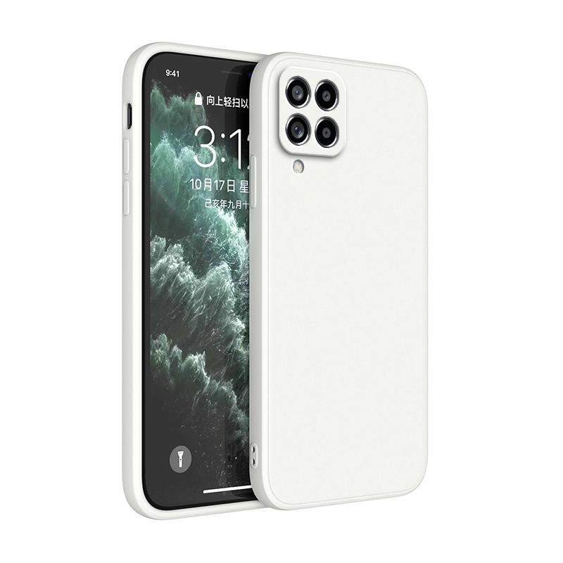 Чехол для телефона Funda для Samsung Galaxy A12 A125 M12 F12 4G 5G матовый силиконовый защитный чехол для камеры Fundas