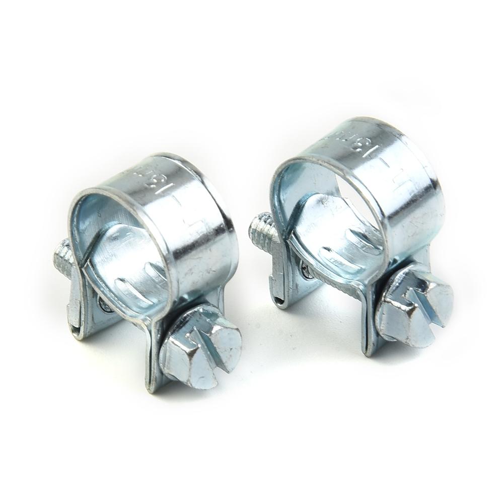 11-13мм/13-15мм Хомуты для шлангов Воздушные Маленькие Зажимы Углеродистая сталь Дизель