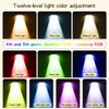 Xiaomi Солнечный уличный светильник для забора, 12 режимов RGB-градиента, регулируемая яркость, светодиодная лампа, IP65 водонепроницаемый, декоративное освещение для патио, дорожки, двора