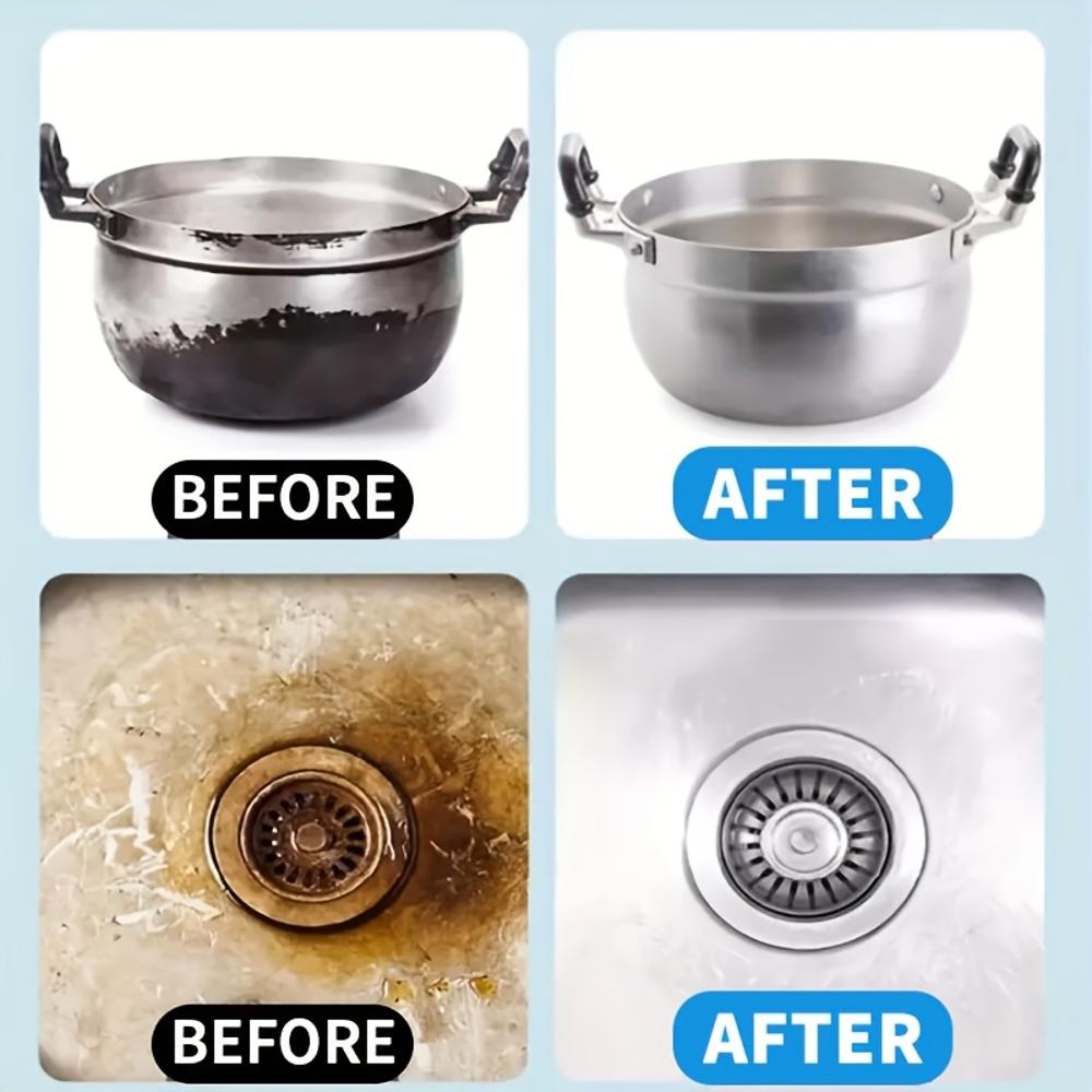 Многоцелевая паста для ремонта металла – Восстановитель поверхности из нержавеющей стали Чудо-полировальная паста – для кухни, дома на колесах и сантехники