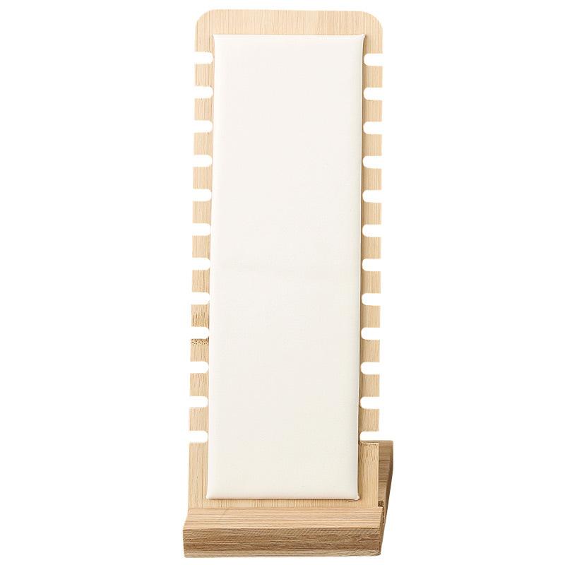 Simple Necklace Display Stand Jewelry Props Necklace Hanger Pendant Jewelry Display Stand Solid Wood Jewelry Stand