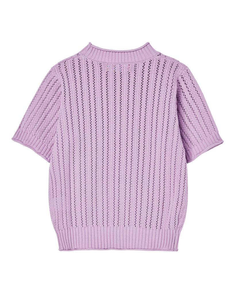 COMONINOZ W Crochet Half Knit [4 Color]
