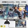 HDMI 3 Выхода AV для Добавления HDMI Портов для Решения Проблемы Нехватки HDMI Портов 3D Аудио Совместимо с Fire TV 2.0 Переключатель, Входы/1 Разветвитель, Селектор 4K@60Hz,