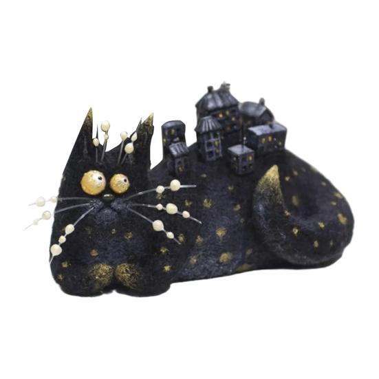 Кукла из валяной шерсти ручной работы, Паникующий Большеглазый Чудак, Плюшевая игрушка, Причудливые Кукольные Глаза, Фигурки, Уникальный Персонаж, Мягкий Коллекционный Подарок для Любителей Причуд