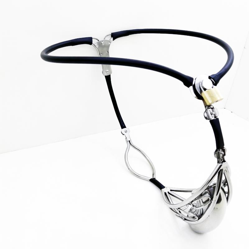 Мужской силиконовый полый член из нержавеющей стали, невидимый пояс верности, щит, устройство, анальное отверстие для взрослых, БДСМ, бондаж, штаны с замком, мужские штаны