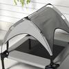 Cooling Raised Pet Bed w/ Washable Breathable Mesh, for Small Medium Dogs, 76 x 61 x 69.5cm - Light Grey