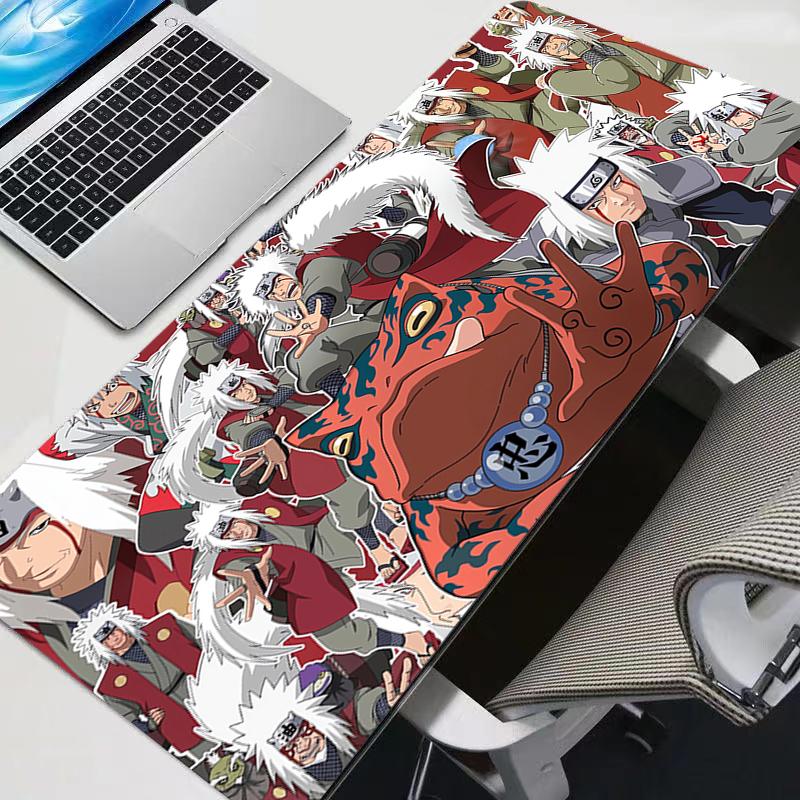 Large Esports Mouse Pad Smooth Flexible Rubber Gamer PC Naruto Computer Keyboard For CSGO Kawaii Anime Durable Mosuepad