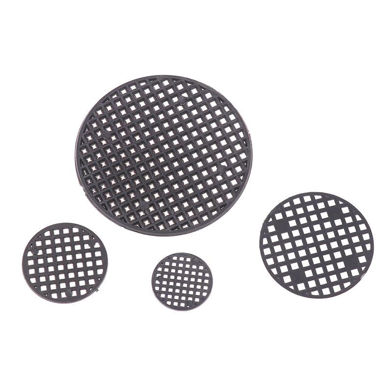 50 шт., нижний сетчатый коврик, многофункциональный цветочный горшок, сетчатая подкладка, отверстие для дна тазика для бонсай, воздухопроницаемая прокладка, садовые принадлежности